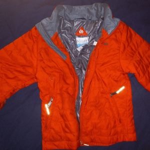 Columbia, XXS, Red/Gray